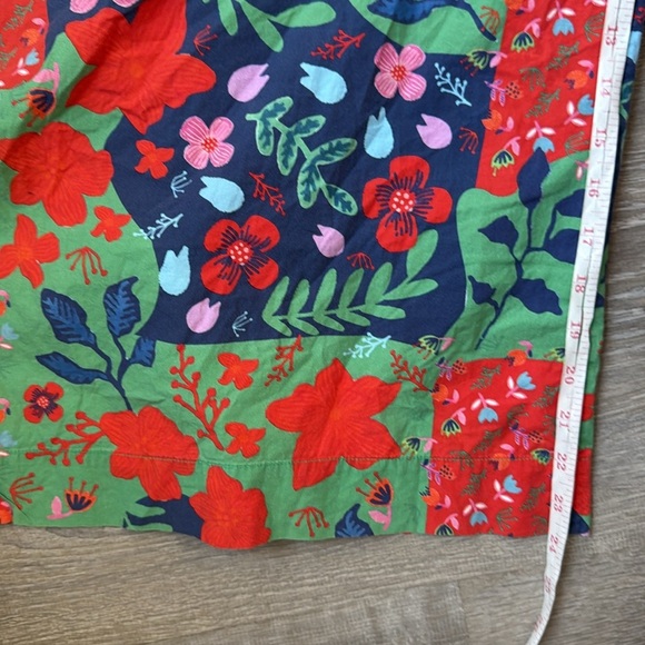 Carolina K Juvia Jumpsuit In Red Green Floral Tropical Large - Picture 13 of 13